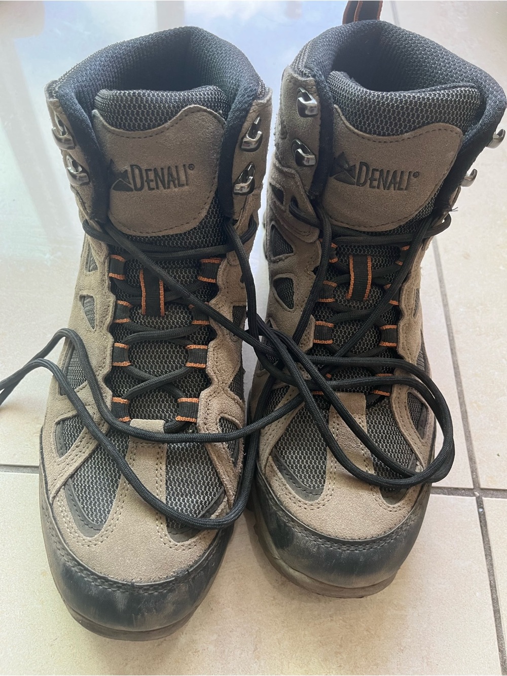 Denali Men’s Tan and Black Hiking Boots – Durable Trail Support